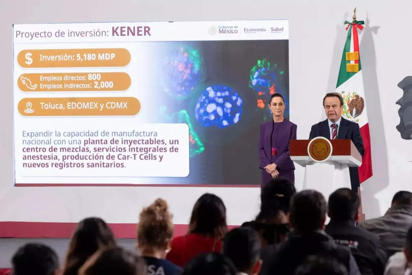 Farmacéuticas mexicanas invertirán más de 10,000 mdp como parte del Plan México