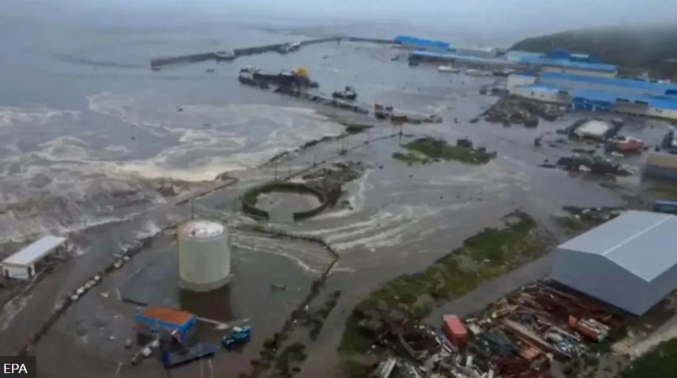 Levantan la mayoría de las alertas de tsunami tras el potente terremoto de magnitud 8,8 en el norte del Pacífico