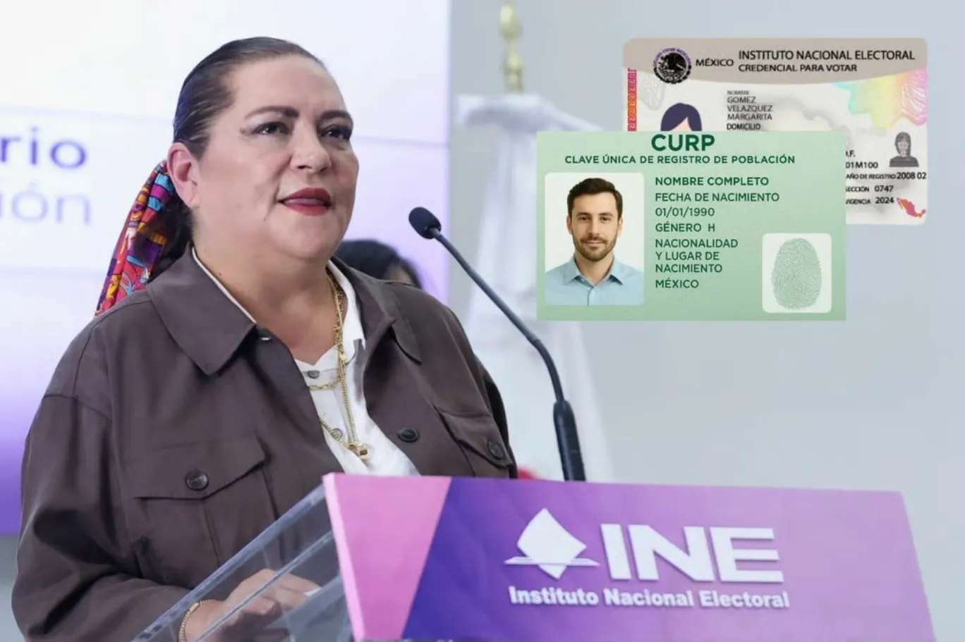 INE no entregará, por ahora, padrón para CURP biométrica