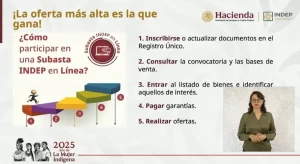 Regresan subastas de bienes recuperados de la corrupción