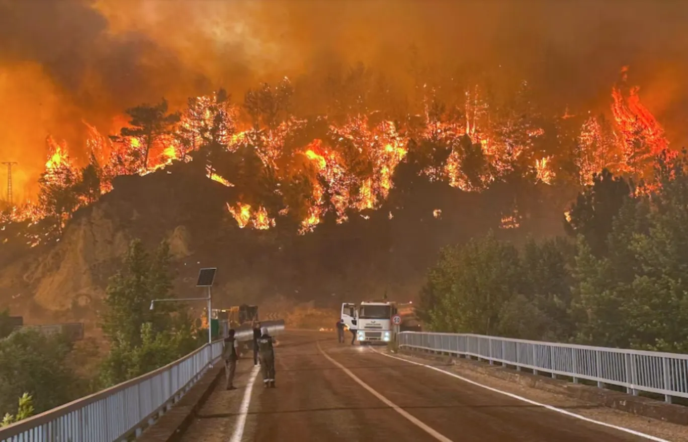 Turquía, Grecia y Bulgaria sufren devastadores incendios en plena ola de calor extremo