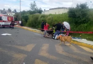 Vuelve tragedia por pirotecnia: muere devoto al explotar cohetes en recorrido de mayordomía Sección Novena de Contla