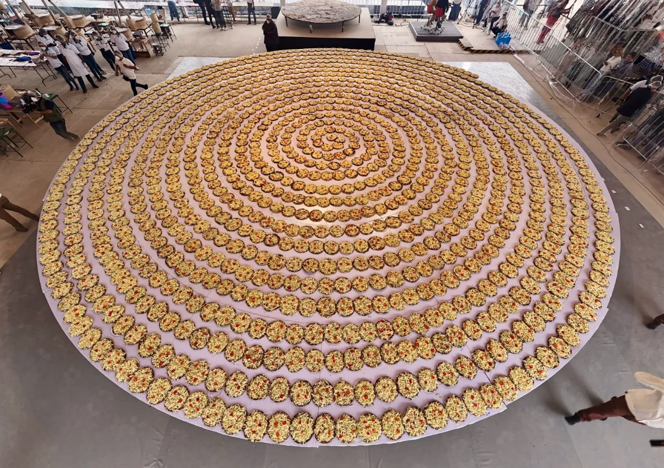 ¿Cuánto mide la tlayuda más grande del mundo? Oaxaca tiene el récord