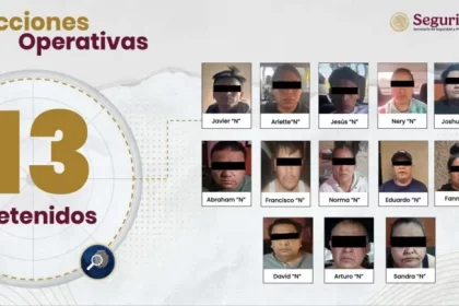 Detienen a 13 involucrados en crimen contra colaboradores de Clara Brugada