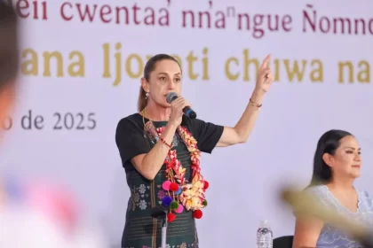 Presidenta Claudia Sheinbaum presenta plan de justicia del Pueblo amuzgo como parte del Plan General Lázaro Cárdenas del Río