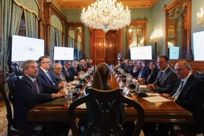 Claudia Sheinbaum recibe a delegación de Brasil, encabezada por el vicepresidente Gerardo Alckmin imagen 1