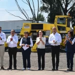 En Edomex, Presidenta Claudia Sheinbaum da Banderazo de salida a nuevos trenes de repavimentación imagen 1