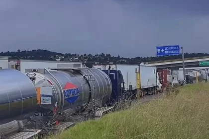 Arco Norte paralizado por protesta de ejidatarios