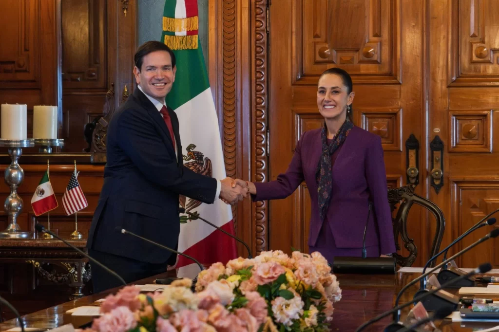 Marco Rubio y Claudia Sheinbaum reafirman cooperación en materia de seguridad de EU y México