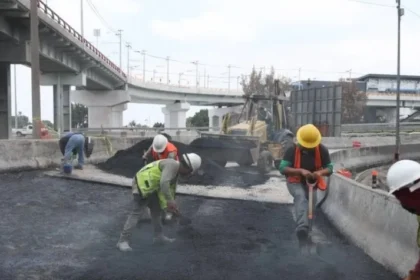 Garantiza Clara Brugada seguridad en puente de La Concordia tras reparación de fisura