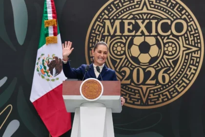 Claudia Sheinbaum presenta la Copa Mundial FIFA 2026; “es momento para compartirle al mundo lo que es México y el momento histórico que vive”