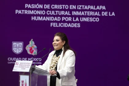 Brugada celebra el reconocimiento de la UNESCO a la Pasión de Cristo en Iztapalapa (1)
