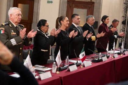 Juntos vamos a reducir la extorsión presidenta Claudia Sheinbaum en la 52 Sesión Ordinaria del Consejo Nacional de Seguridad Pública