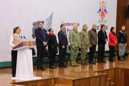 Destaca Sheinbaum reducción de delitos en Puebla