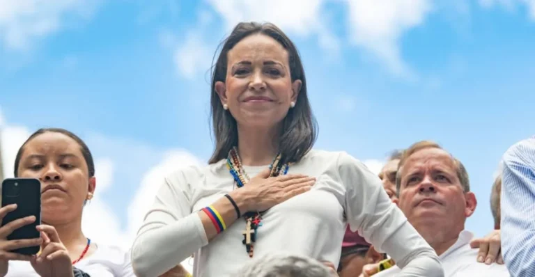 María Corina Machado elogia a Trump (2)