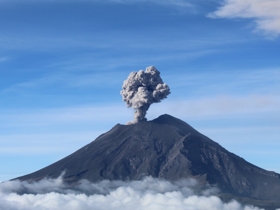 TV UNAM estrena la serie documental A 30 años de la reactivación del Popocatépetl