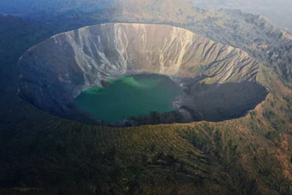 El volcán Chichón presento una alta actividad