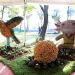 Clara Brugada instala 250 topiarios en CDMX