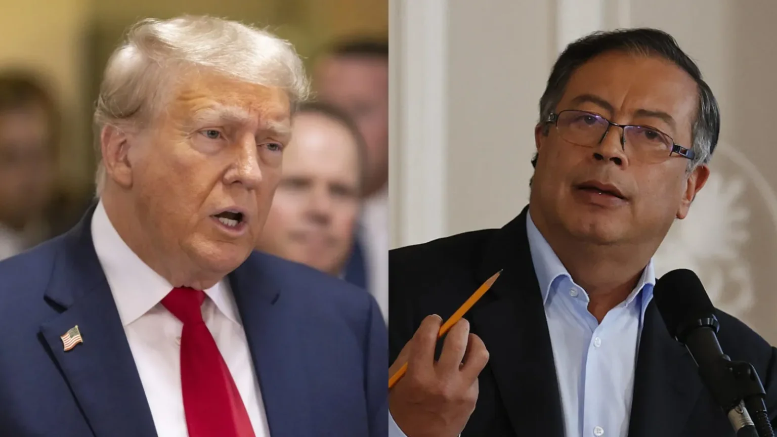 Trump afirma que trabaja para levantar sanciones a Colombia