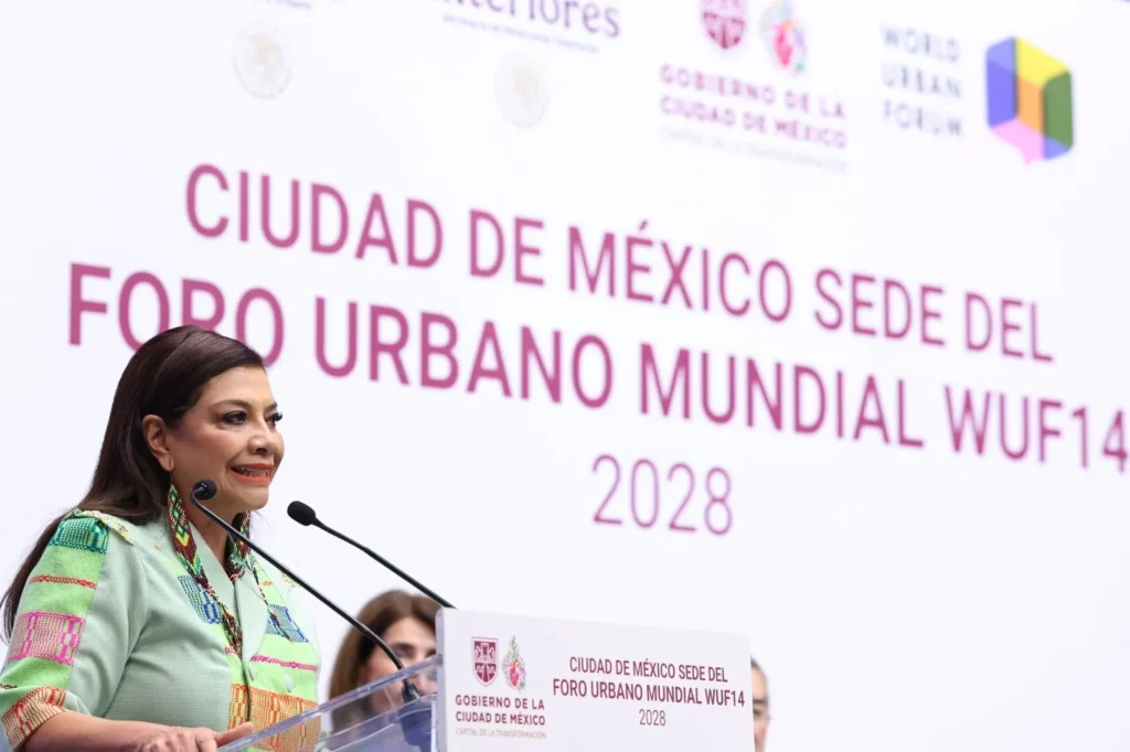 CDMX se corona como sede del Foro Urbano Mundial 2028 Supera a Moscú y Fortaleza