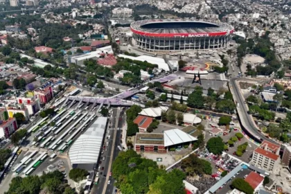 Clara Brugada inaugura la transformación del entorno del Estadio Azteca