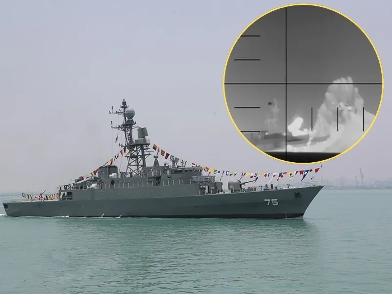 Un submarino de EU hundió buque de guerra iraní en Océano Índico Pentágono