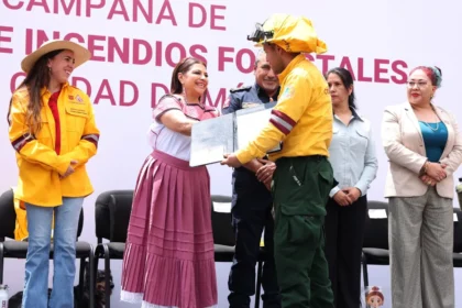 Clara Brugada despliega fuerza élite contra incendios forestales