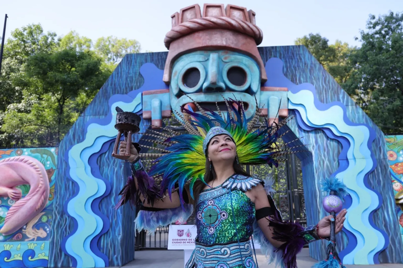 Clara Brugada inaugura ‘Aqüifera’, festival del agua en Chapultepec con más de 400 actividades
