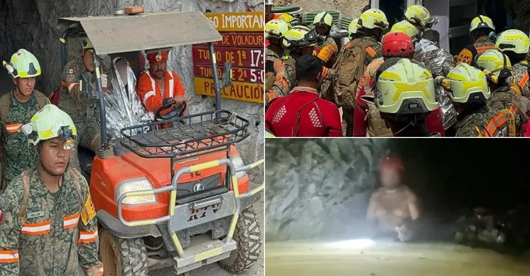 El minero Francisco Zapata sobrevive 300 horas bajo tierra