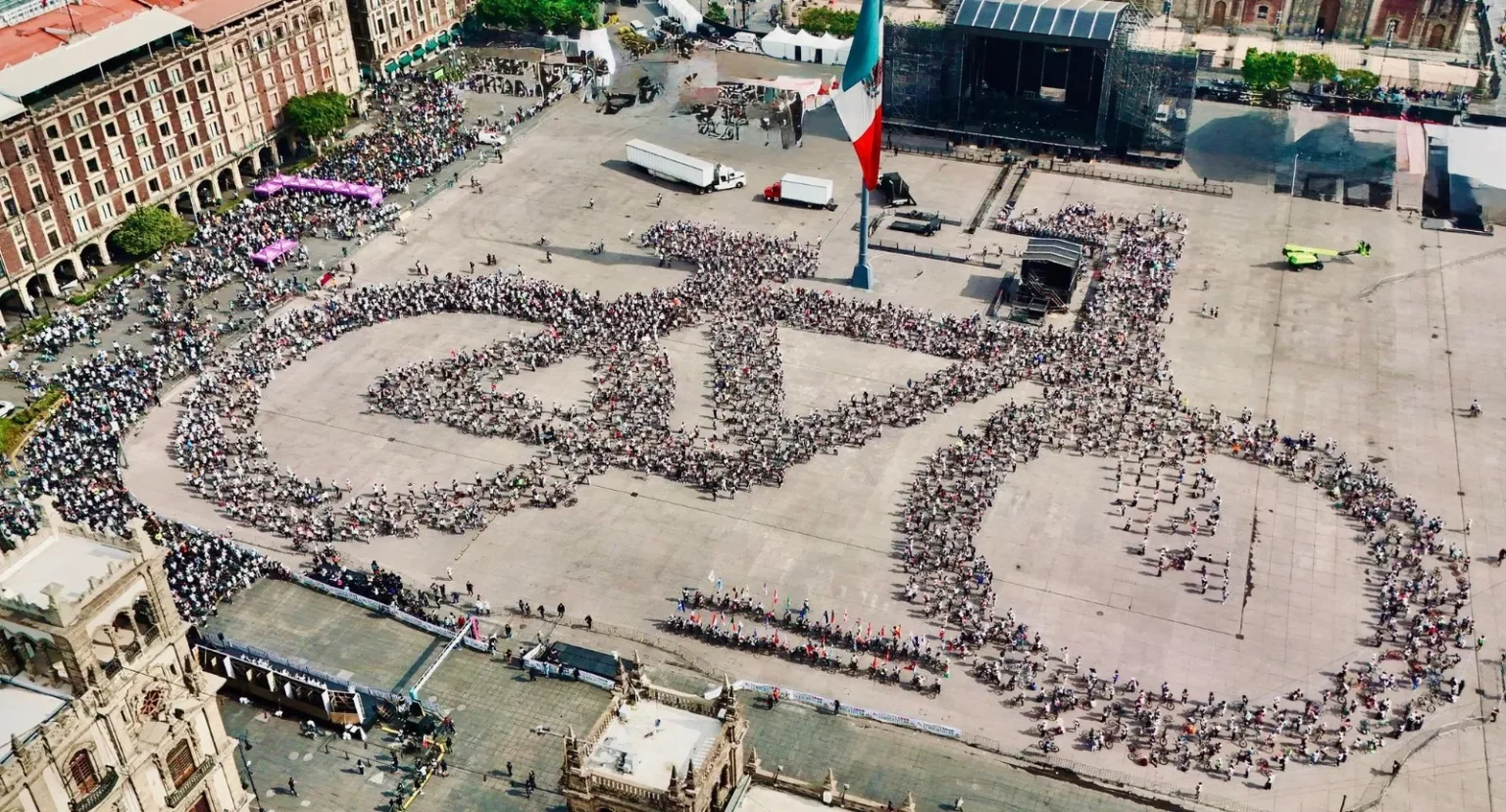 Inaugura Clara Brugada Ciclovía la Gran Tenochtitlán
