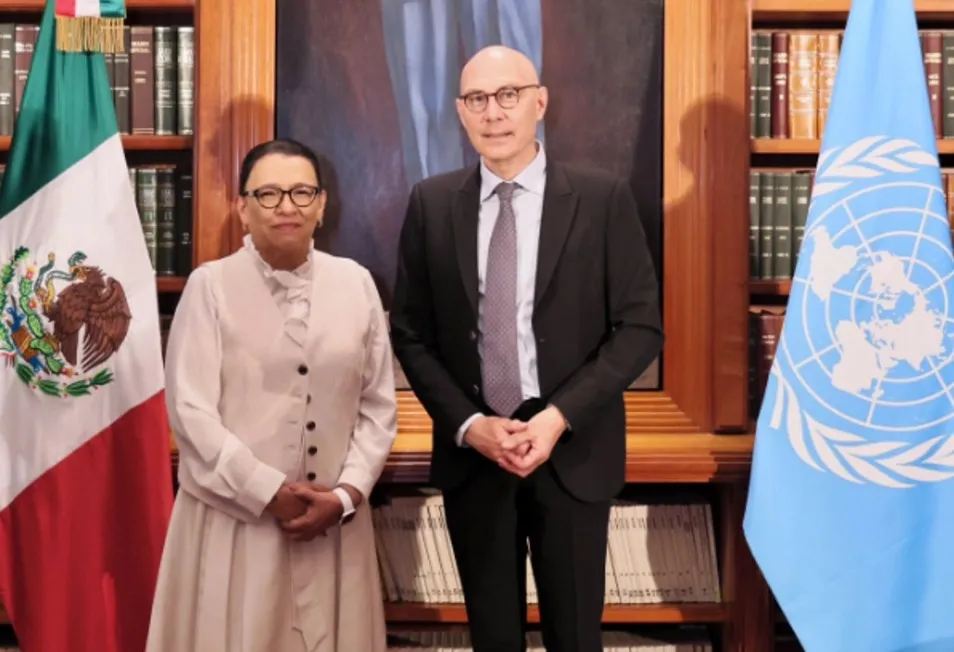 México y la ONU pactan ruta crítica