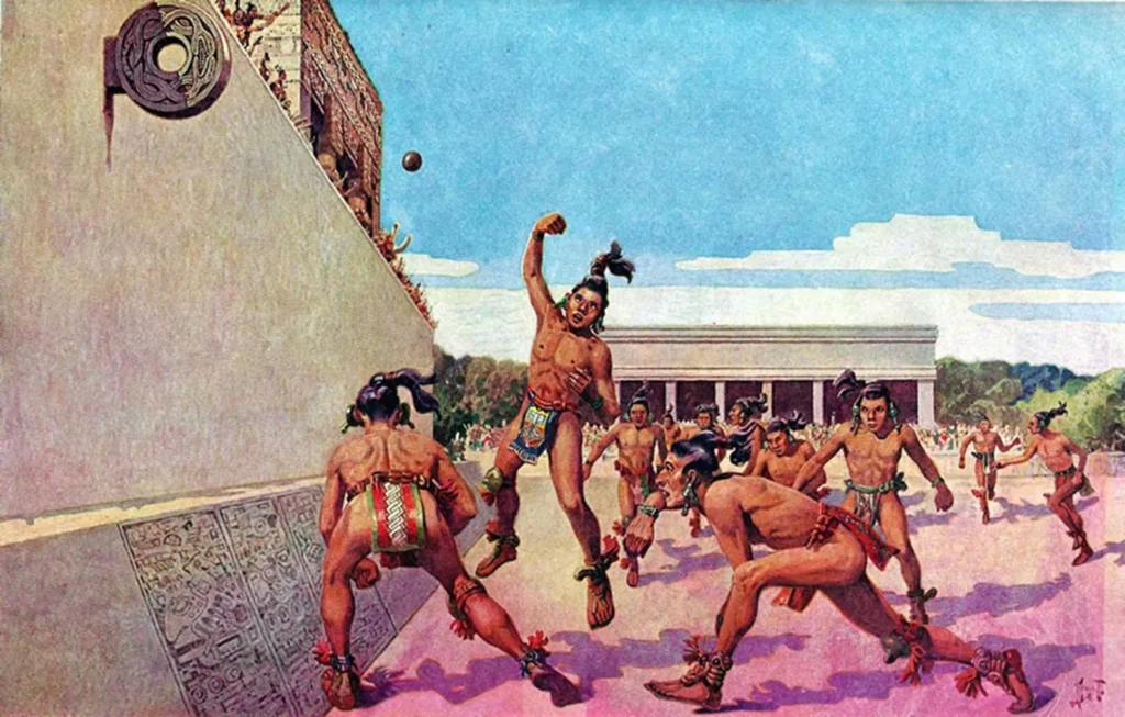 Mujeres, en la trama del juego de pelota ulama de cadera