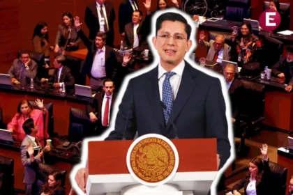 Roberto Velasco llega al Senado para su ratificación como titular de la SRE