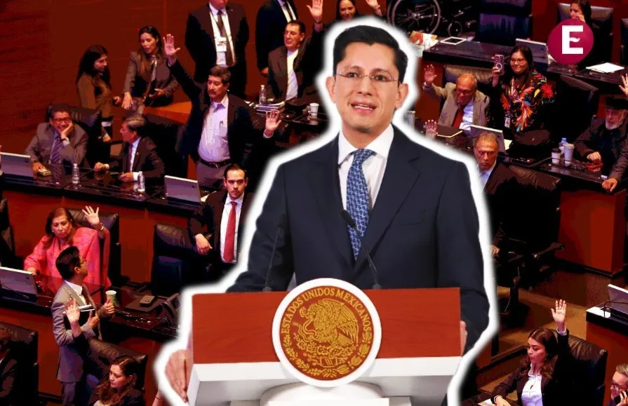 Roberto Velasco llega al Senado para su ratificación como titular de la SRE