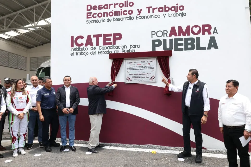 Centro de capacitación de operadores, pone a Puebla a la vanguardia nacional