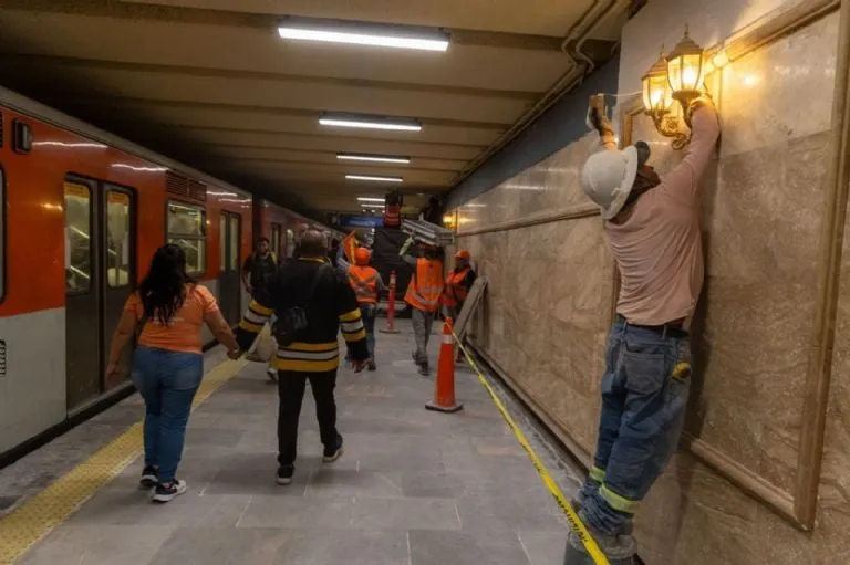 Clara Brugada aplaza acto de entrega en Línea 2 del Metro por movilizaciones de la CNTE