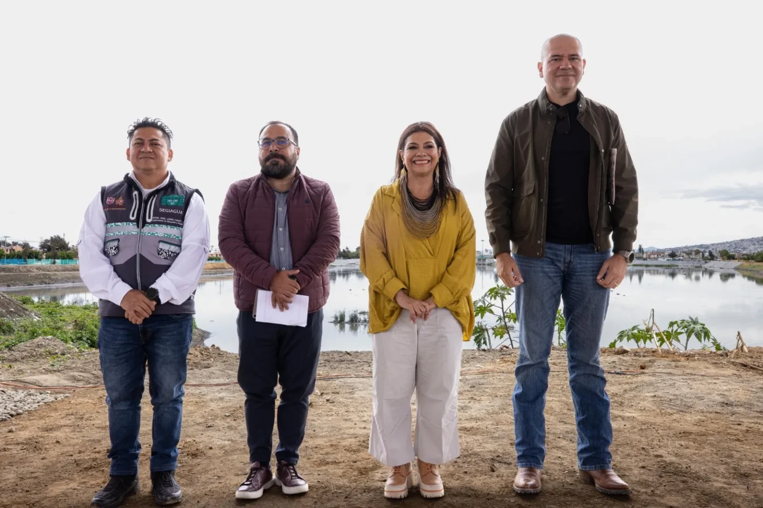 Clara Brugada fortalece la infraestructura hidráulica de Iztapalapa con la modernización del vaso regulador El Salado