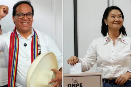 Elecciones en Perú Roberto Sánchez toma la delantera frente a Keiko Fujimori en un conteo voto a voto