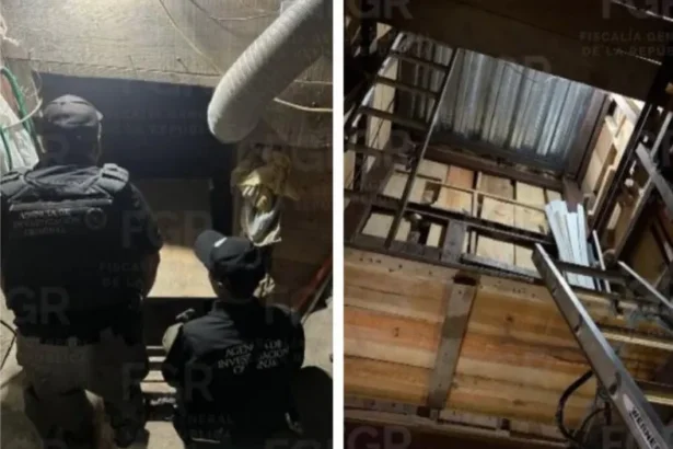 FGR descubre narco túnel de 265 metros equipado con tecnología avanzada en Tijuana