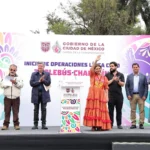 Inauguran la Línea 0 del Trolebús 'El Chapulín' conectará Chapultepec con Ciudad Universitaria