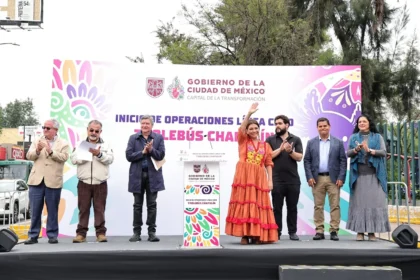 Inauguran la Línea 0 del Trolebús 'El Chapulín' conectará Chapultepec con Ciudad Universitaria