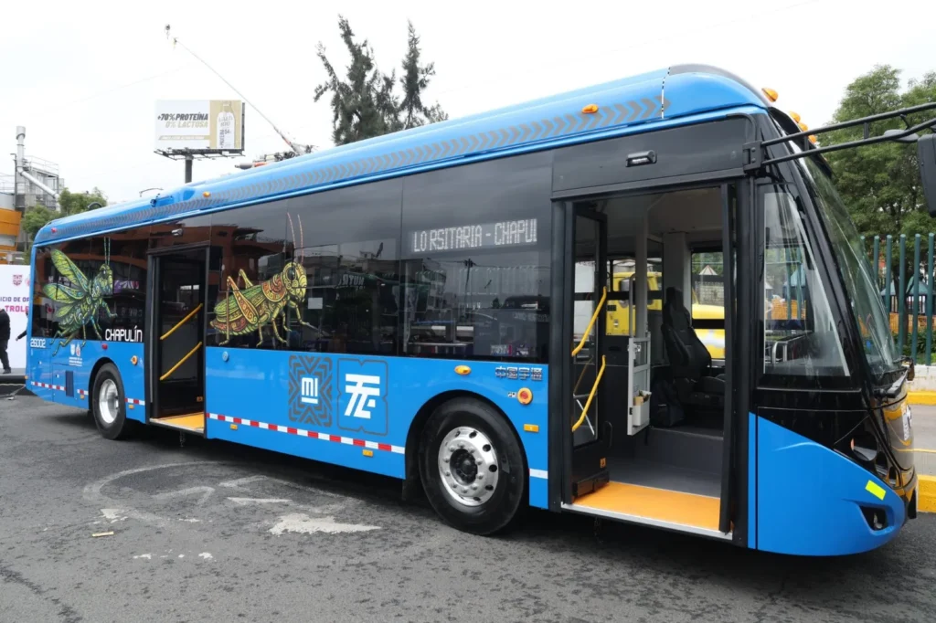 Inauguran la Línea 0 del Trolebús 'El Chapulín' conectará Chapultepec con Ciudad Universitaria