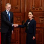 Sheinbaum recibe al Rey Felipe VI en Palacio Nacional; inician nueva etapa en la relación bilateral