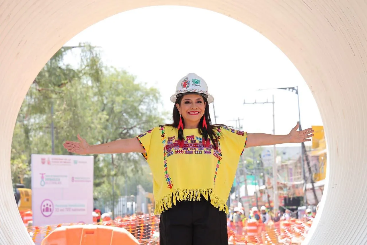 Clara Brugada fija el 14 de agosto como plazo final para obras hidráulicas en Iztapalapa
