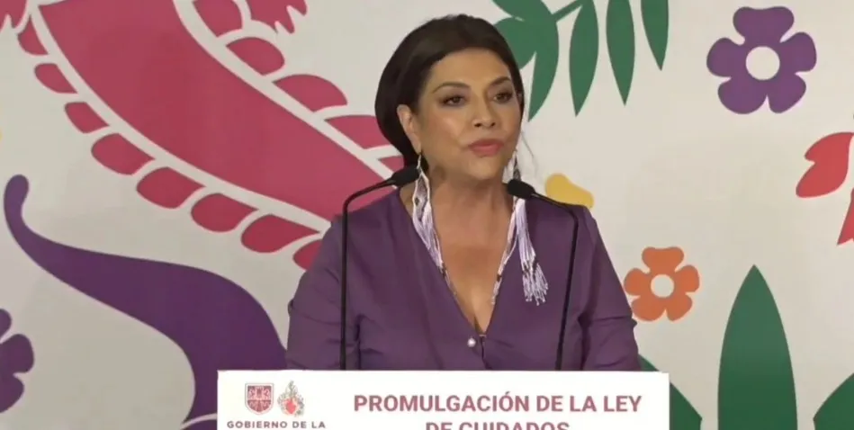Clara Brugada promulga la Ley del Sistema de Cuidados en la Ciudad de México
