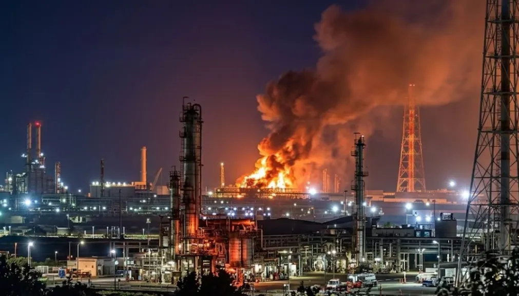 Flamazo en la Refinería de Salina Cruz deja tres trabajadores lesionados