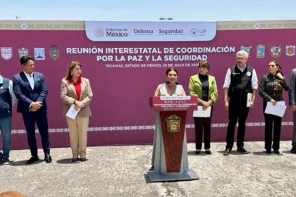 Gobernadores de 8 entidades del centro del país cierran filas contra la inseguridad; destacan baja en homicidios