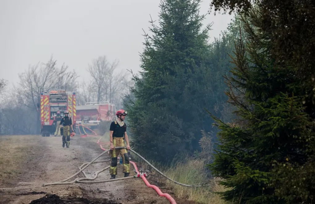 Incendios forestales azotan a Europa Bélgica combate fuego cercano a Alemania y Grecia investiga siniestros