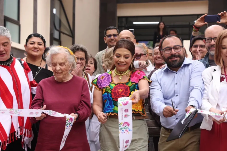Utopía Elena Poniatowska en Coyoacán Inauguración y servicios del nuevo complejo