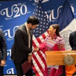 Brugada participa en Foro Urban 20 en Nueva York y destaca reconocimiento de Mamdani a las Utopías